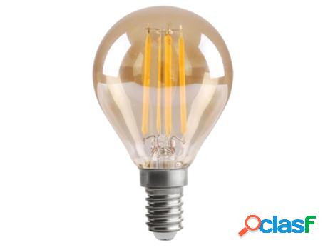 Bombilla filamento esferica 7x4.5d 4w e-14