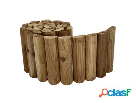 Bordura madera 6x30 (alt.) cm. longitud 2,5 metros. bordo