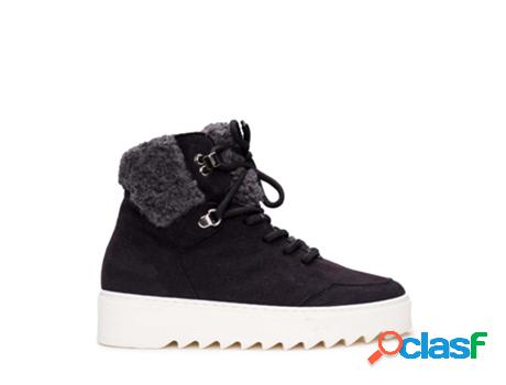 Botas NAE VEGAN SHOES Bego Mujer (Poliuretano - Negro - 36)