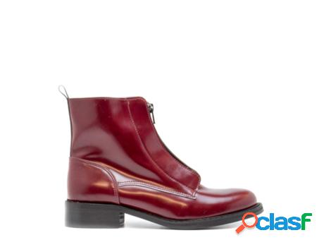 Botas NAE VEGAN SHOES Zipme Bordeaux Mujer (Poliuretano -