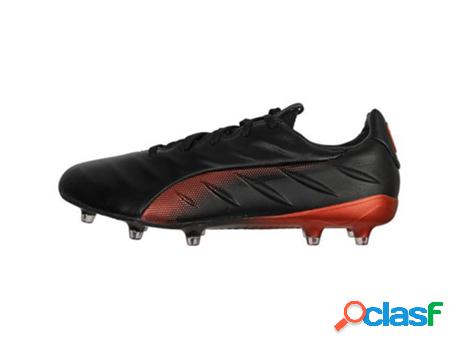 Botas de Fútbol PUMA King Platinum 21 Fg Ag Hombre (Negro -