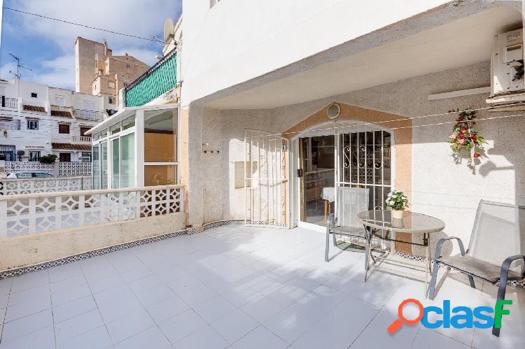 Bungalow planta baja en Nueva Torrevieja con terraza 25m2!