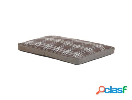 Cama BELIANI Amarat (Poliéster - Marrón - 70 x 100 x 10