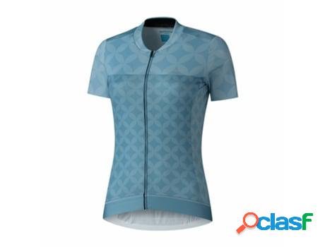 Camiseta de Mujer Con Cremallera Shimano Sagami (Tam: M)