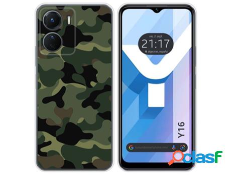 Carcasa Vivo Y16 TUMUNDOSMARTPHONE Dibujos Camuflaje