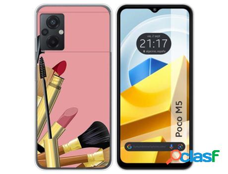 Carcasa Xiaomi Poco M5 TUMUNDOSMARTPHONE Dibujos Brochas