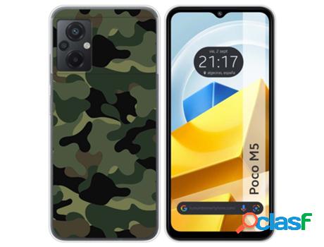 Carcasa Xiaomi Poco M5 TUMUNDOSMARTPHONE Dibujos Camuflaje