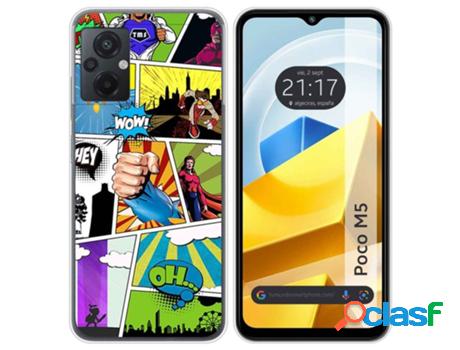 Carcasa Xiaomi Poco M5 TUMUNDOSMARTPHONE Dibujos Comic