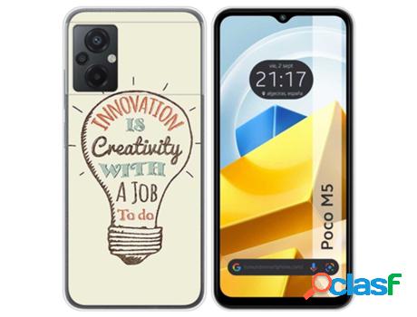 Carcasa Xiaomi Poco M5 TUMUNDOSMARTPHONE Dibujos Creativity