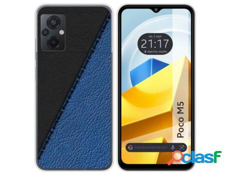 Carcasa Xiaomi Poco M5 TUMUNDOSMARTPHONE Dibujos Cuero 02