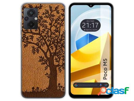 Carcasa Xiaomi Poco M5 TUMUNDOSMARTPHONE Dibujos Cuero 03