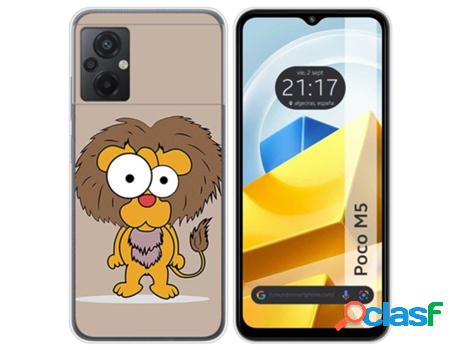 Carcasa Xiaomi Poco M5 TUMUNDOSMARTPHONE Dibujos Leon