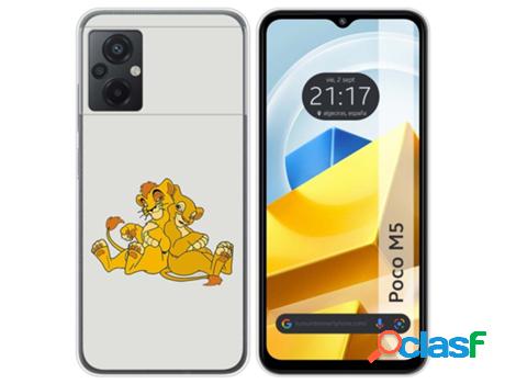 Carcasa Xiaomi Poco M5 TUMUNDOSMARTPHONE Dibujos Leones
