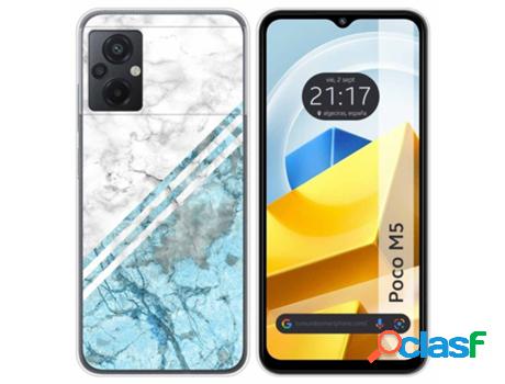 Carcasa Xiaomi Poco M5 TUMUNDOSMARTPHONE Dibujos Mármol 02