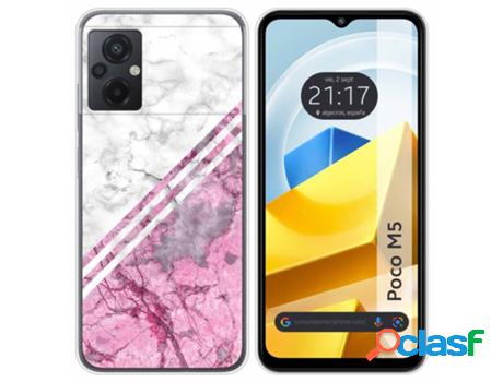 Carcasa Xiaomi Poco M5 TUMUNDOSMARTPHONE Dibujos Mármol 03