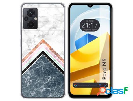 Carcasa Xiaomi Poco M5 TUMUNDOSMARTPHONE Dibujos Mármol 05