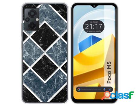 Carcasa Xiaomi Poco M5 TUMUNDOSMARTPHONE Dibujos Mármol 06