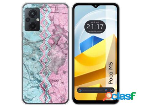 Carcasa Xiaomi Poco M5 TUMUNDOSMARTPHONE Dibujos Mármol 08