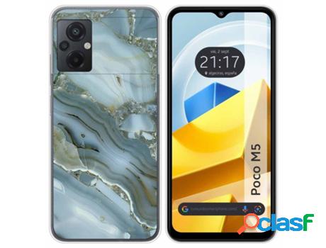 Carcasa Xiaomi Poco M5 TUMUNDOSMARTPHONE Dibujos Mármol 09