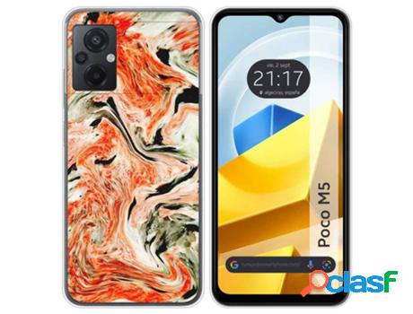 Carcasa Xiaomi Poco M5 TUMUNDOSMARTPHONE Dibujos Mármol 12