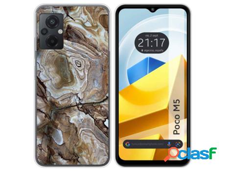 Carcasa Xiaomi Poco M5 TUMUNDOSMARTPHONE Dibujos Mármol 14