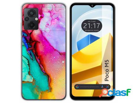 Carcasa Xiaomi Poco M5 TUMUNDOSMARTPHONE Dibujos Mármol 15