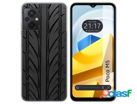 Carcasa Xiaomi Poco M5 TUMUNDOSMARTPHONE Dibujos Neumatico