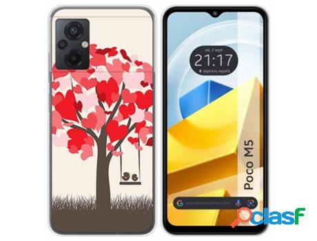 Carcasa Xiaomi Poco M5 TUMUNDOSMARTPHONE Dibujos Pajaritos