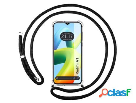 Carcasa Xiaomi Redmi A1 TUMUNDOSMARTPHONE Colgante Negro