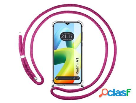 Carcasa Xiaomi Redmi A1 TUMUNDOSMARTPHONE Colgante Rosa