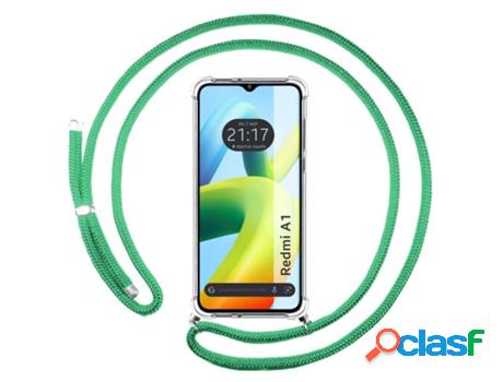 Carcasa Xiaomi Redmi A1 TUMUNDOSMARTPHONE Colgante Verde