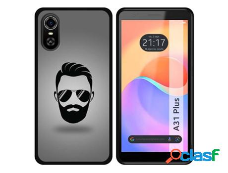 Carcasa ZTE Blade A31 Plus TUMUNDOSMARTPHONE Dibujos Barba