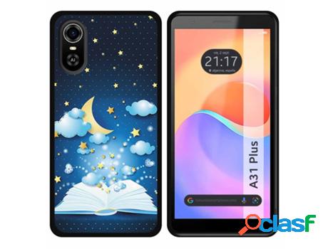 Carcasa ZTE Blade A31 Plus TUMUNDOSMARTPHONE Dibujos Libro