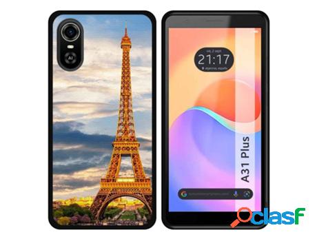 Carcasa ZTE Blade A31 Plus TUMUNDOSMARTPHONE Dibujos Paris