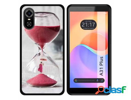 Carcasa ZTE Blade A31 Plus TUMUNDOSMARTPHONE Dibujos Reloj