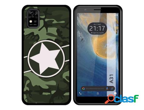 Carcasa ZTE Blade A31 TUMUNDOSMARTPHONE Dibujos Camuflaje 01