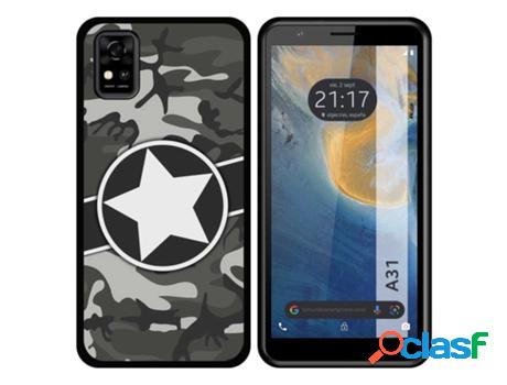 Carcasa ZTE Blade A31 TUMUNDOSMARTPHONE Dibujos Camuflaje 02
