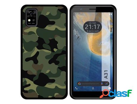 Carcasa ZTE Blade A31 TUMUNDOSMARTPHONE Dibujos Camuflaje