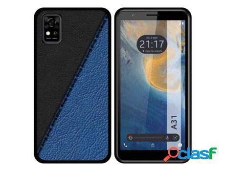 Carcasa ZTE Blade A31 TUMUNDOSMARTPHONE Dibujos Cuero 02