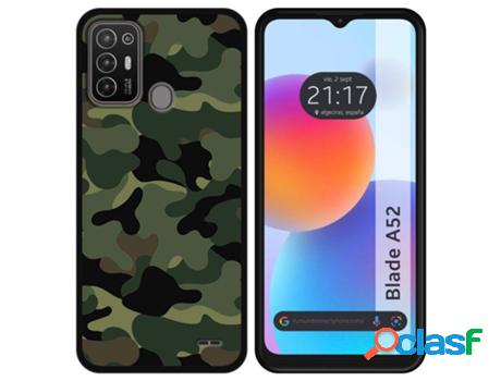 Carcasa ZTE Blade A52 TUMUNDOSMARTPHONE Dibujos Camuflaje