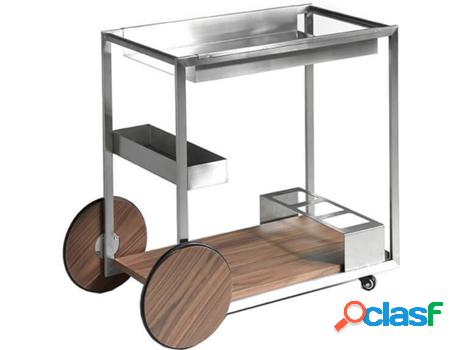 Carrito minibar ANGEL CERDÁ S.L. 3116 (Marrón - MDF,