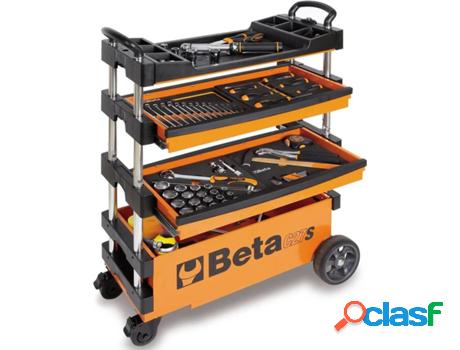 Carro Portaherramientas BETA TOOLS (Naranja - Acero)