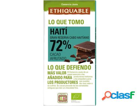 Chocolate ETHIQUABLE Negro Bio 72% (100 g)