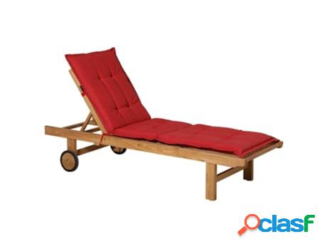 Cojín Para La Tumbona De Panamá MADISON (Rojo - Algodón -