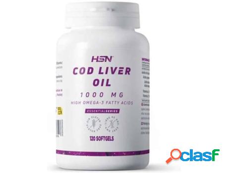 Complemento Alimentar HSN Óleo De Fígado De Bacalhau (120