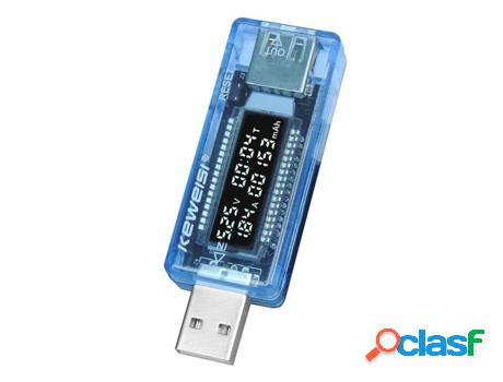 Comprobador de Tensión Qc2.0 3.0 4-30V 8 En 1 Kws-V20