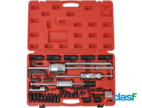 Conjunto de Extractores de Inyector Diesel VIDAXL Acero