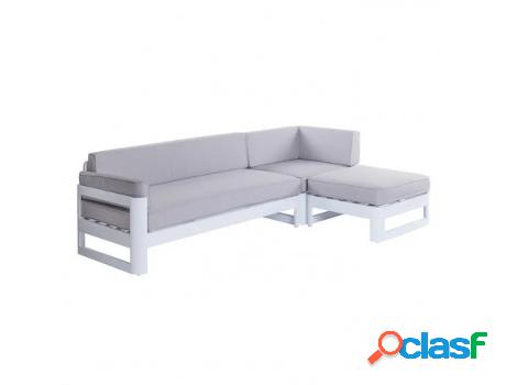 Conjuntos de Sofá de Exterior DUDECO (Alumínio - Gris)