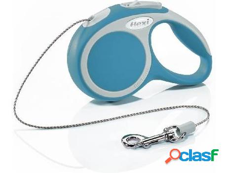 Correa para Perros FLEXI Reflector (Azul - 3m - Hasta: 8 Kg