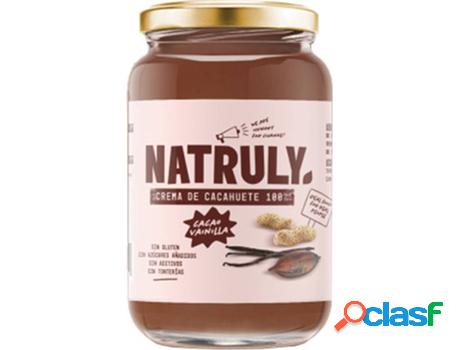 Crema de Cacahuete Cacao y Vainilla NATRULY (500 g de Crema)